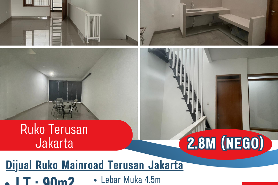 Ruko Terusan Jakarta